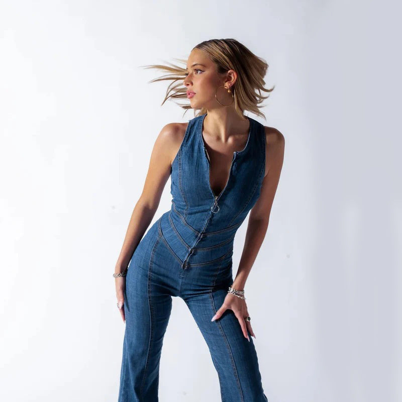 Roxy | Elegante mono vaquero
