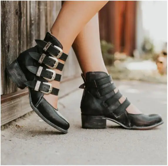 Mélanie | Vintage Leather Sandals