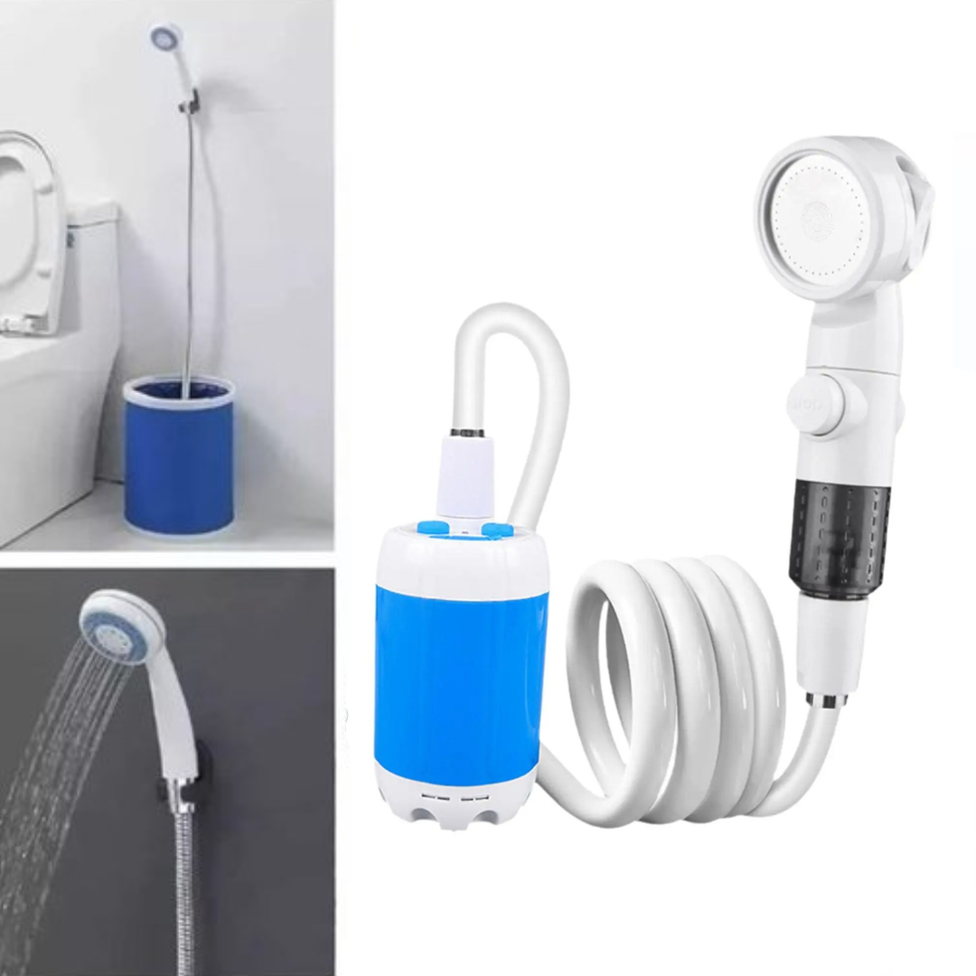 HydroFlow™ | Ducha portátil compacta para exterior e interio