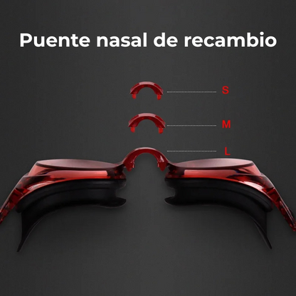 AquaVision | Gafas de natación graduadas